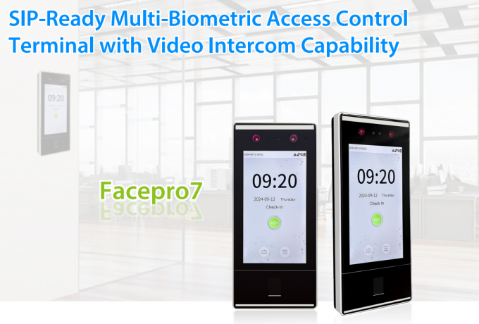 الوجه وبصمة الإصبع وبطاقة RFID 0