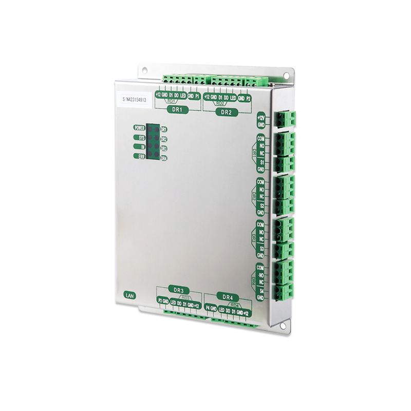 لوحة تحكم في الوصول بأربعة أبواب ومرحل مع نظام التحكم في الوصول لمحول الطاقة مع شبكة TCP / IP (C4-SMART / BOX)